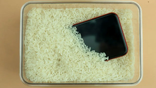 Apple khuyến cáo người dùng không nên cho iPhone bị ướt vào thùng gạo