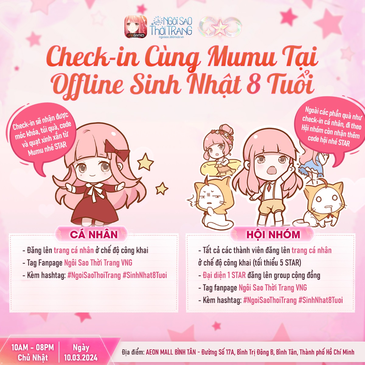 Ngôi Sao Thời Trang VNG Tổ Chức Offline Tại Trung Tâm Thương Mại Lớn Nhất Nhì TP.HCM