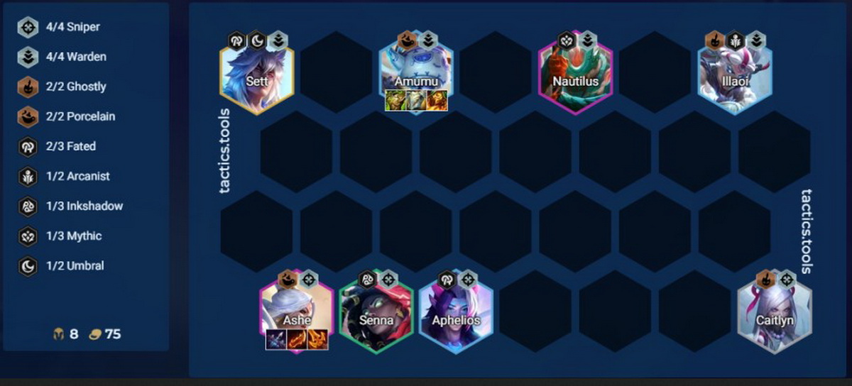 DTCL Mùa 11: Hướng dẫn đội hình Bắn Tỉa đa hệ tộc mạnh nhất rank Thách Đấu