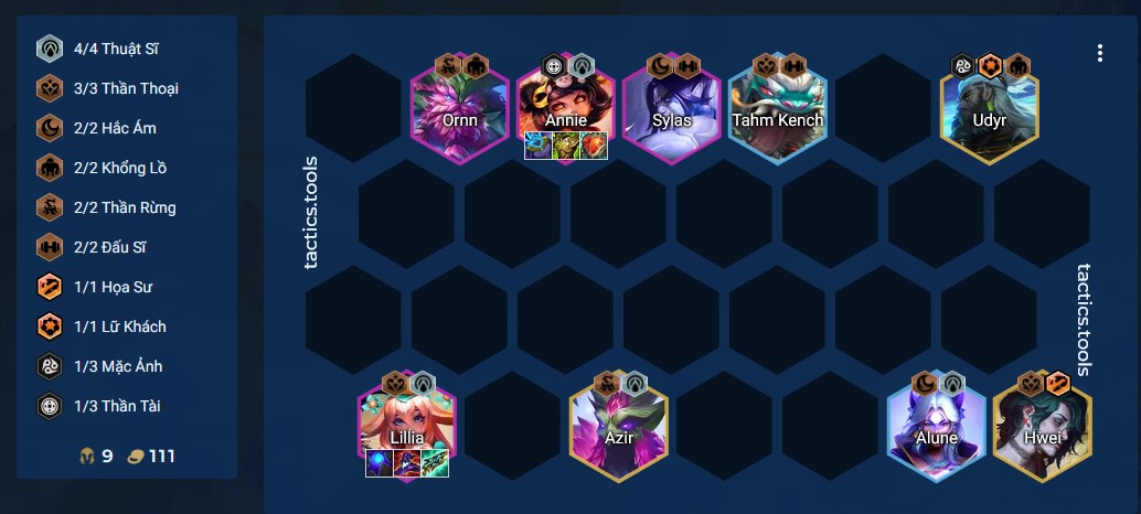 DTCL Mùa 11: Hướng dẫn đội hình 6 Thuật Sĩ mạnh nhất rank Cao Thủ