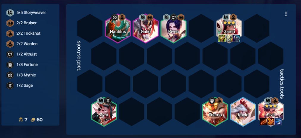 DTCL Mùa 11: Hướng dẫn đội hình Sử Gia hỗn hợp mạnh nhất rank Thách Đấu