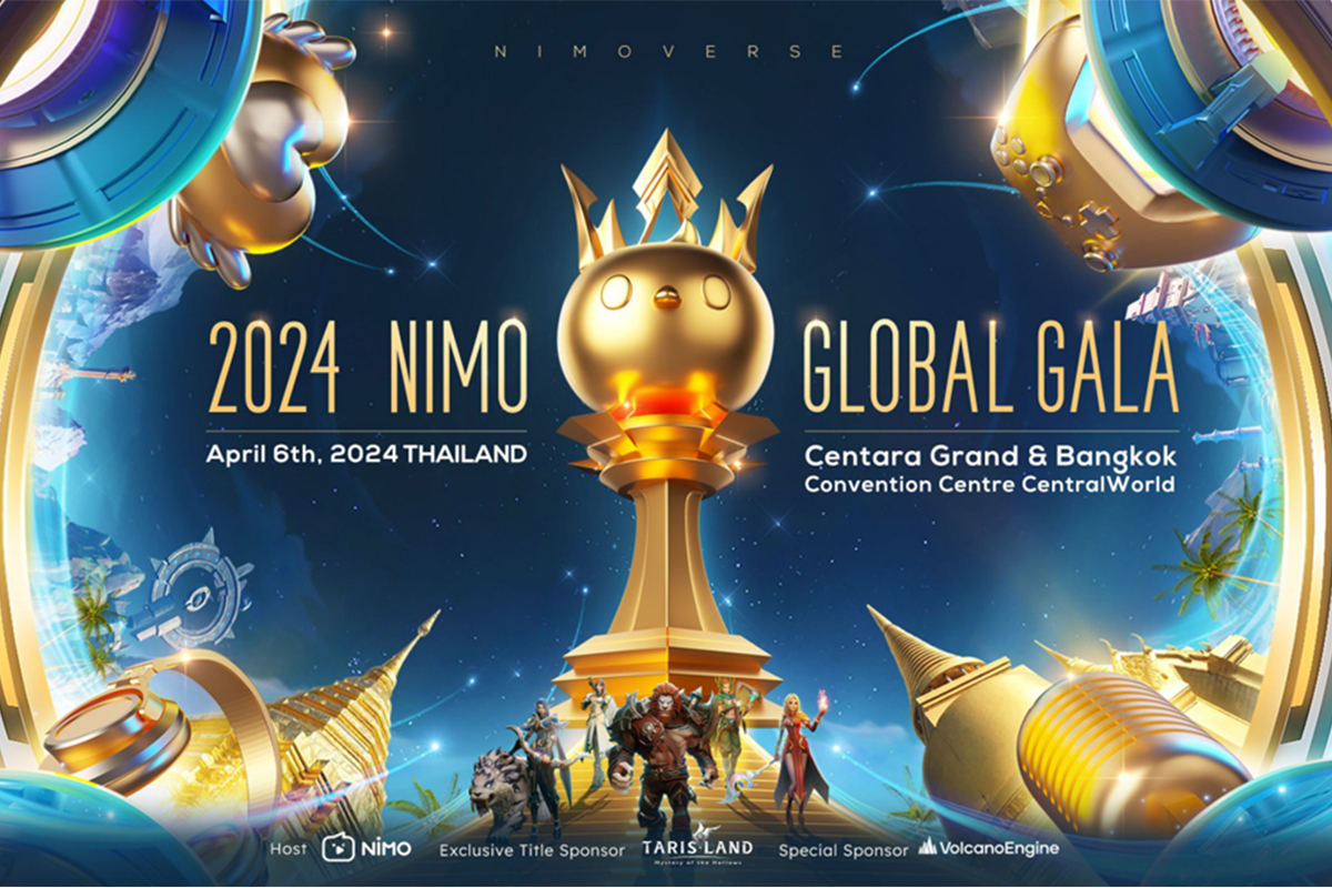 Lần đầu tiên Nimo Global Gala 2024 tổ chức tại Thái Lan, vinh danh các streamer và đối tác xuất sắc
