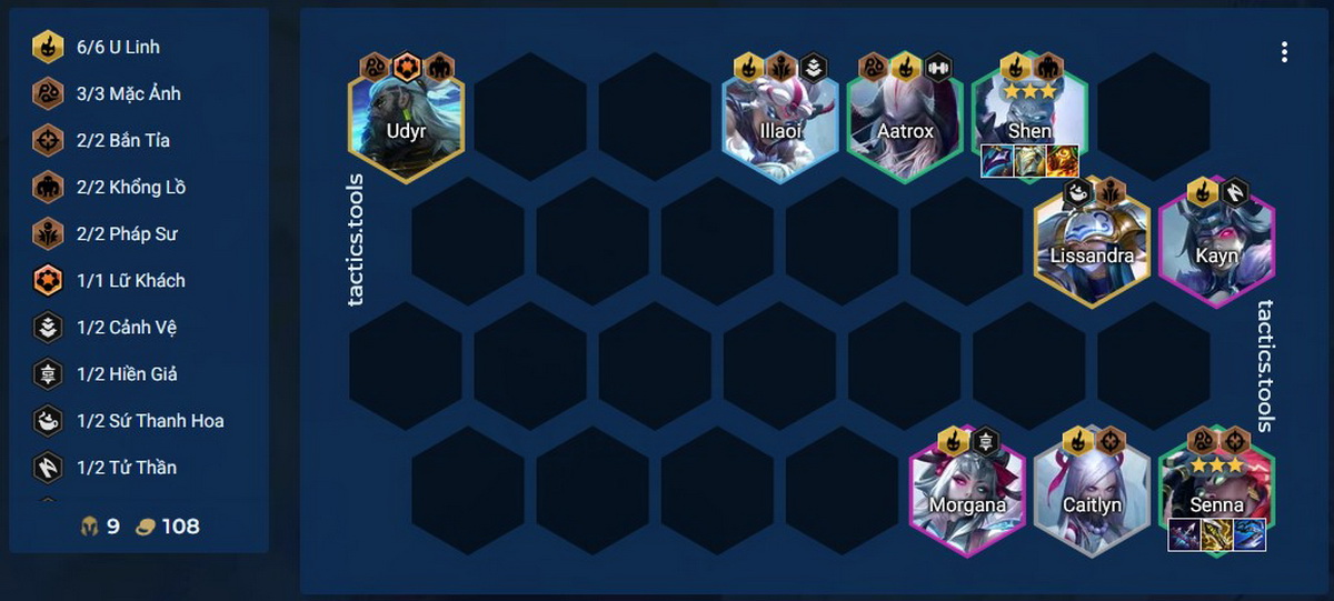 DTCL Mùa 11: Hướng dẫn đội hình U Linh hỗn hợp mạnh nhất rank Kim Cương