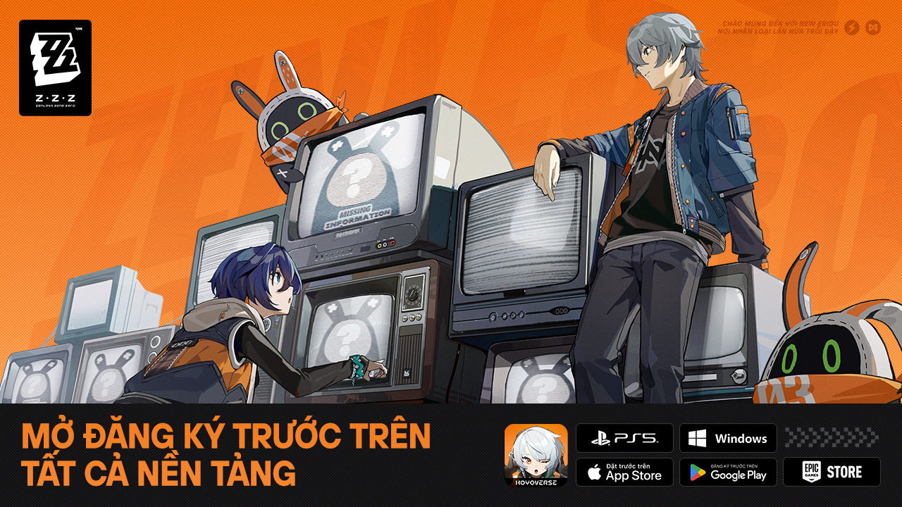 Zenless Zone Zero Chính Thức Mở Đăng Ký Trước Trên Toàn Cầu Trên Nền Tảng PS5, PC, iOS Và Android