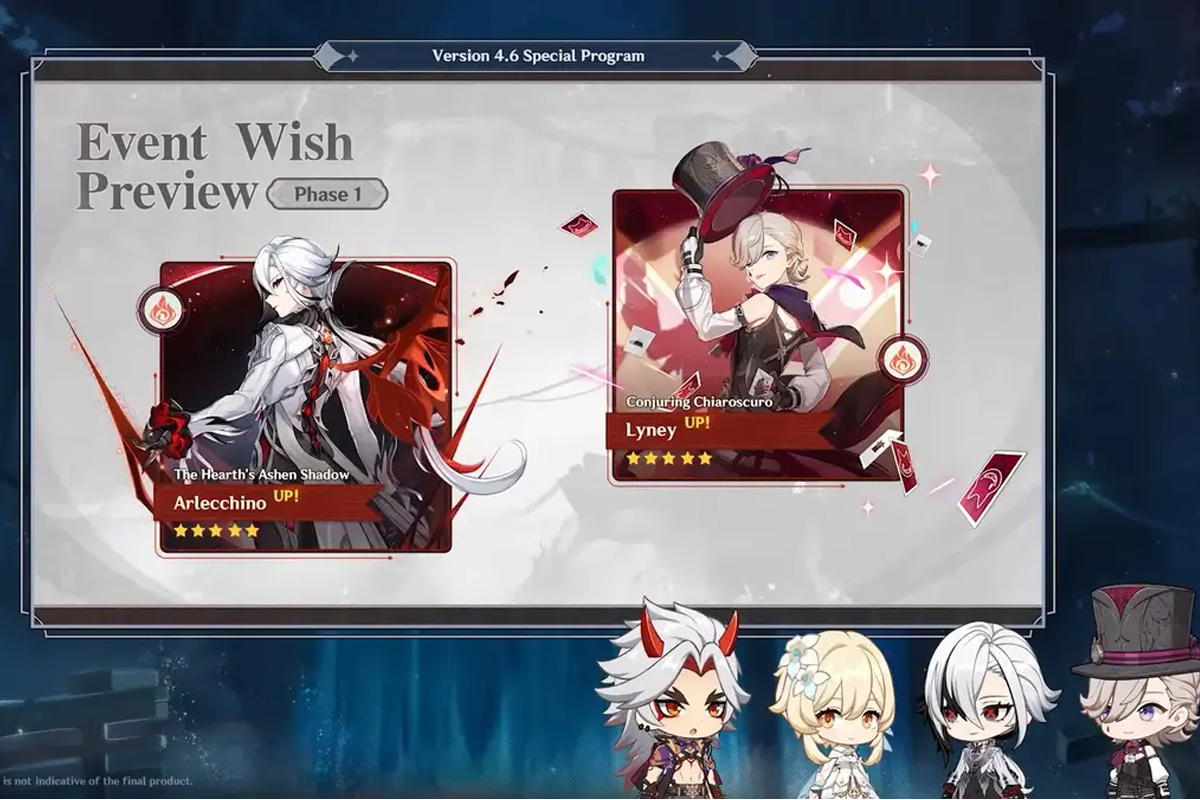 Genshin Impact: Giữa Arlecchino và Lyney thì ai là DPS đáng để sở hữu nhất?