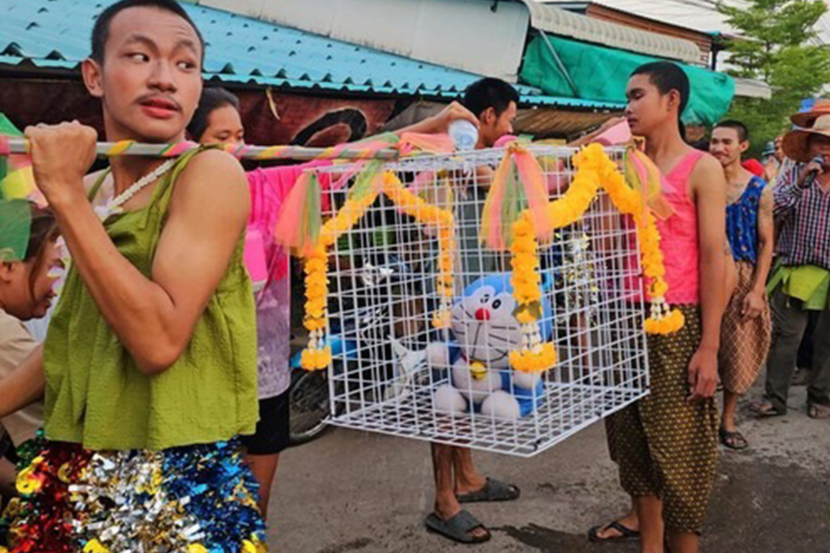 Sự thật đằng sau câu chuyện người dân Thái Lan dùng Doraemon để cầu mưa