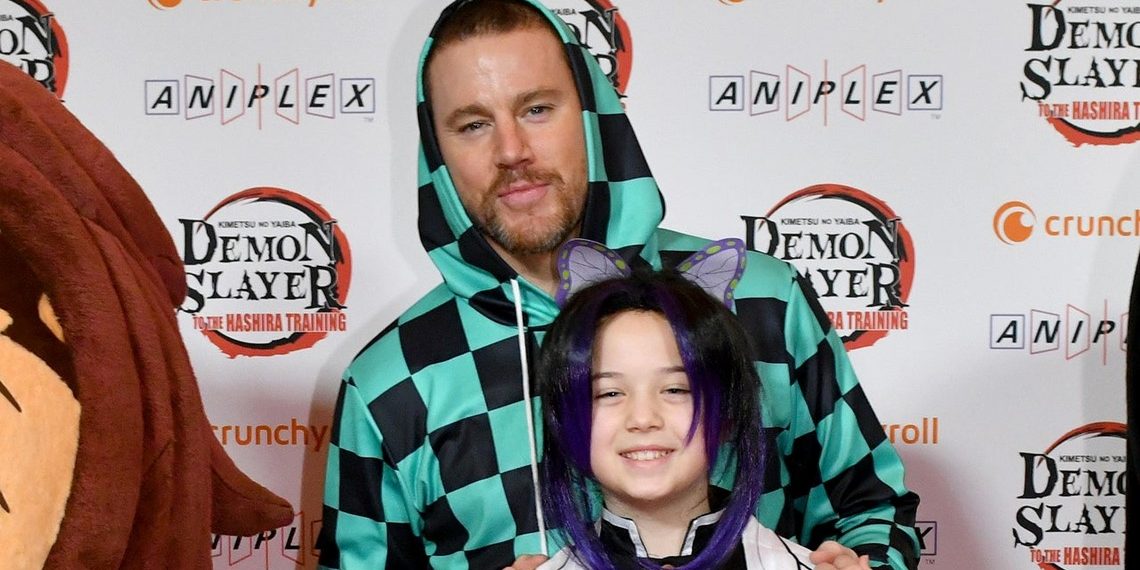 Channing Tatum Dẫn Con Gái Tới Xem Công Chiếu "Thanh Gươm Diệt Quỷ" Tại New York