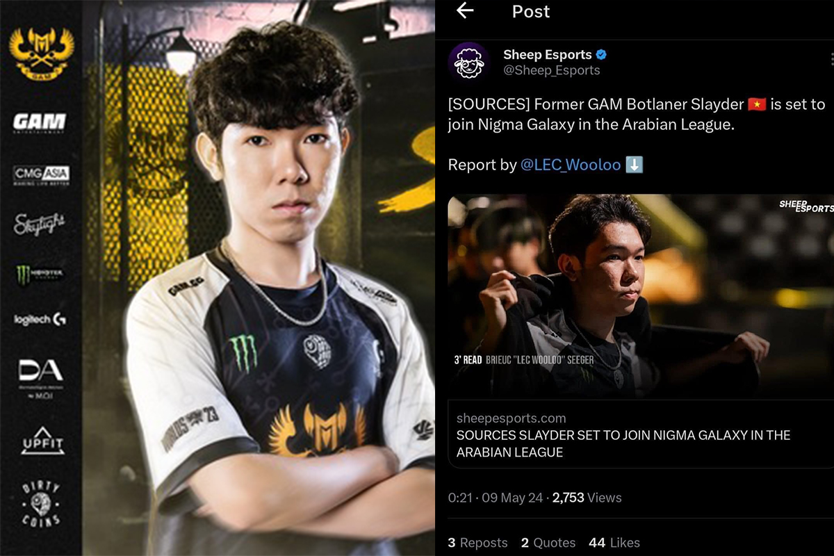 LMHT: Bất ngờ trước thông tin Slayder tìm được bến đỗ mới là một đội tuyển từ Ả rập