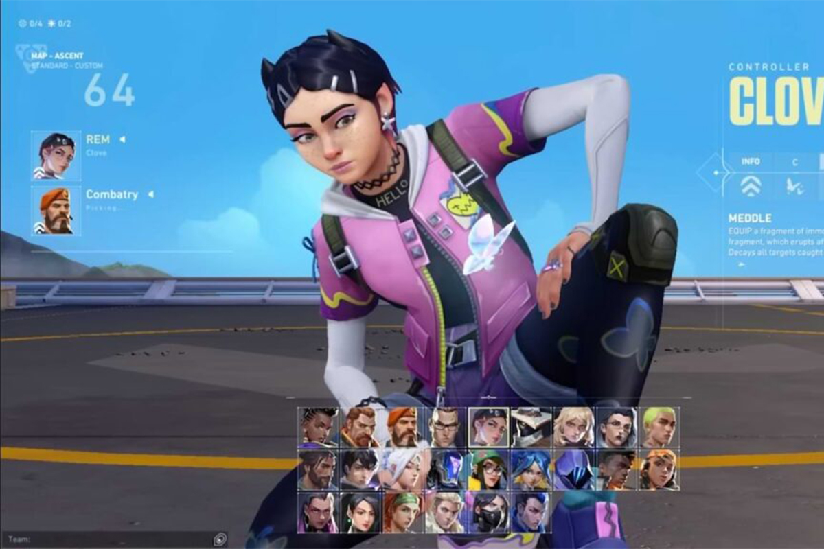 Dù đã qua 1 tháng nhưng Clove vẫn là đặc vụ bá đạo bậc nhất VALORANT hiện tại