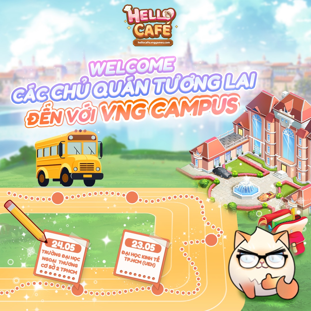 Hello Café Tạo Sóng Mùa Hè: Tưng Bừng VNG University Week Và Cuộc Thi Ảnh Meo Meo 