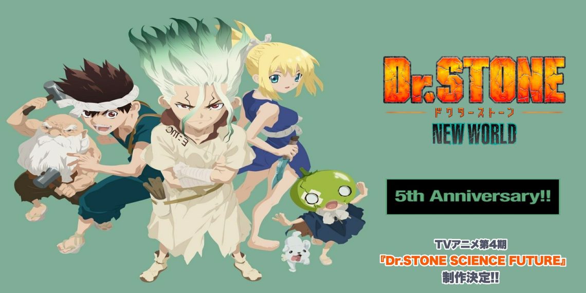 Dr. Stone: 5 Năm Hành Trình Khoa Học Cùng Mùa Mới Sắp Ra Mắt!
