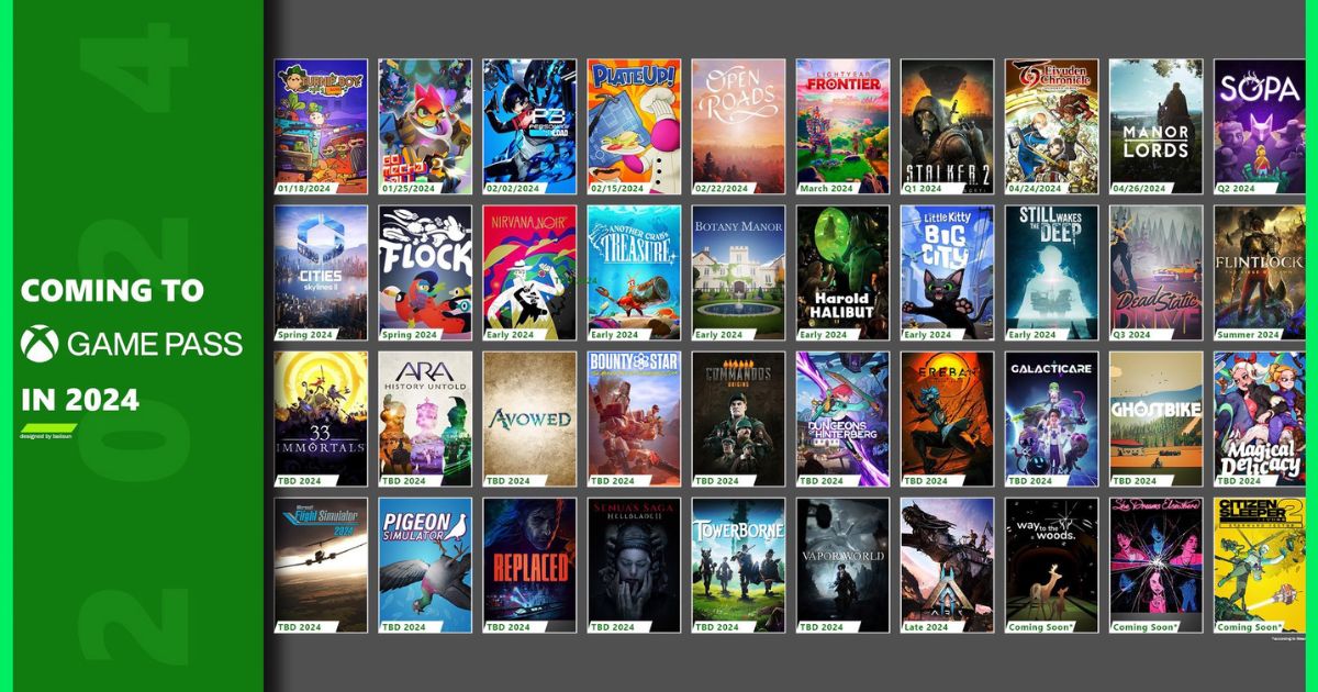 Xbox Game Pass Cùng Bản Đồ Lộ Trình Phát Hành Vô Số Game Khủng Đang Chờ Đợi