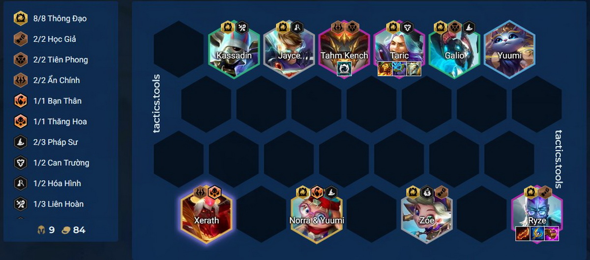 DTCL Mùa 12: Hướng dẫn đội hình Thông Đạo slowroll mạnh nhất rank Cao Thủ