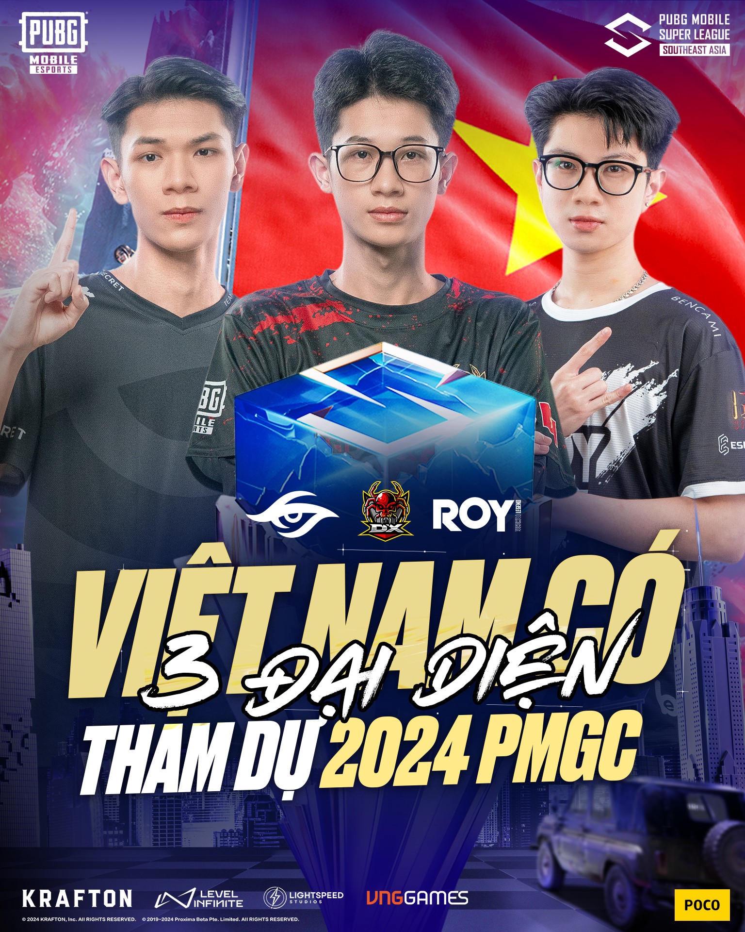 Giải Đấu 2024 PMSL SEA Fall Khép Lại -  3 Đội Tuyển Pubg Mobile Việt Nam Giành Vé Tới 2024 PMGC