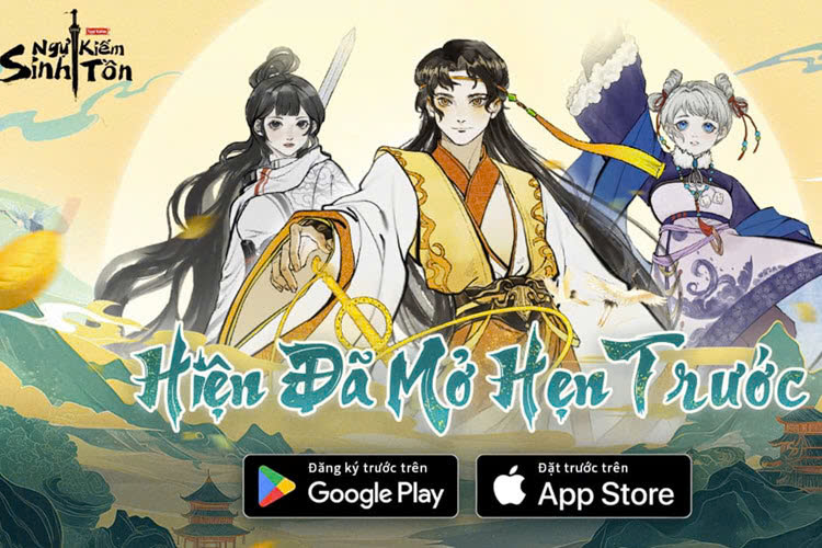 Ngự Kiếm Sinh Tồn - Sảng Khoái Tu Tiên mở đăng ký trước với nhiều phần thưởng hấp dẫn!