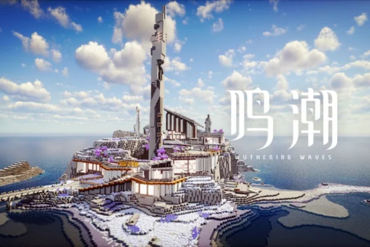 Game Thủ Minecraft Tái Hiện Khu Vực Blackshores Trong Wuthering Waves Đẹp Nức Lòng 