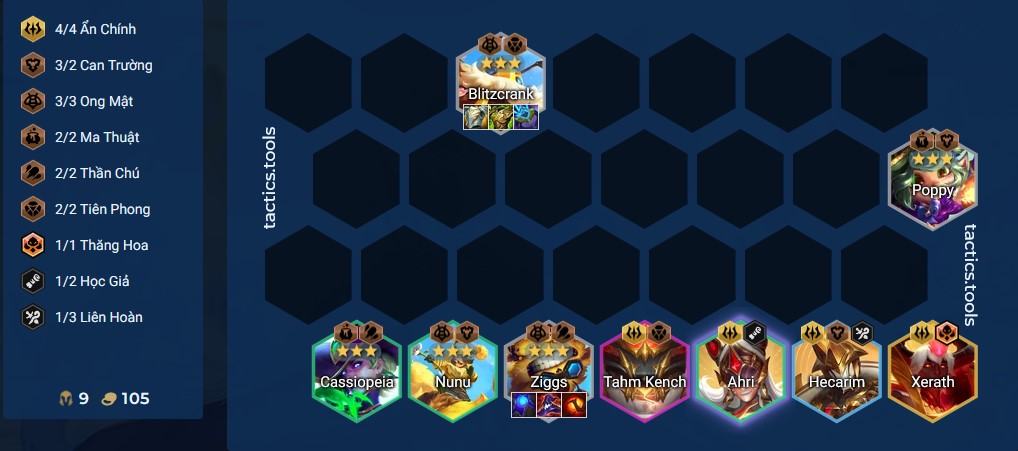 DTCL Mùa 12: Hướng dẫn đội hình Ong Mật hỗn hợp mạnh nhất rank Cao Thủ