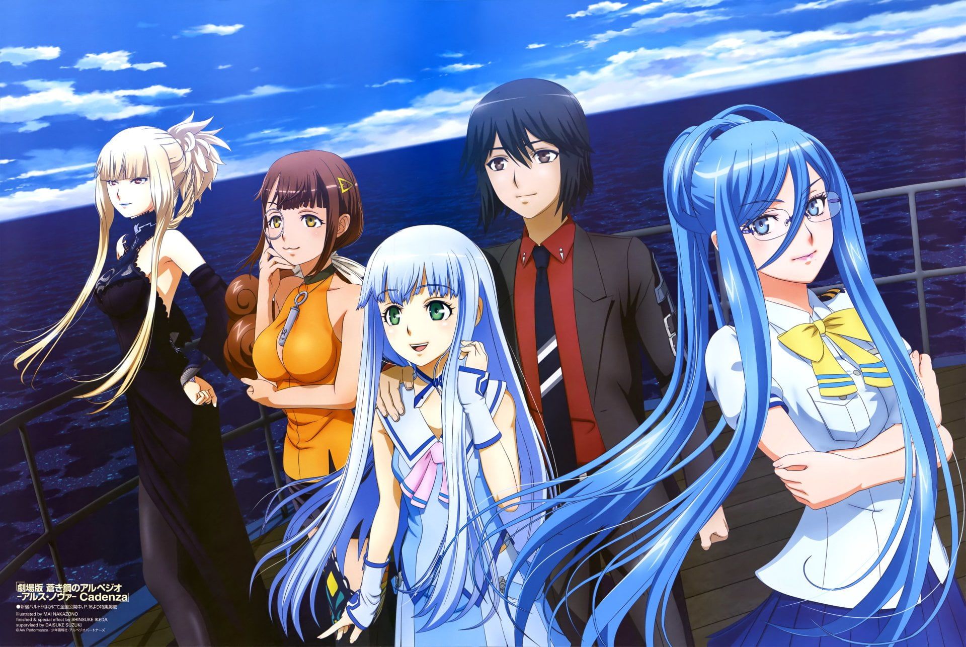 Manga Arpeggio of Blue Steel Tạm Ngưng Vô Thời Hạn Vì Tác Giả Bị Chấn Thương