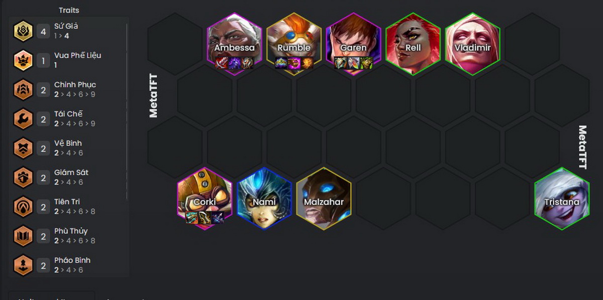 DTCL Mùa 13: Hướng dẫn đội hình 4 Sứ Giả hỗn hợp mạnh nhất rank Thách Đấu