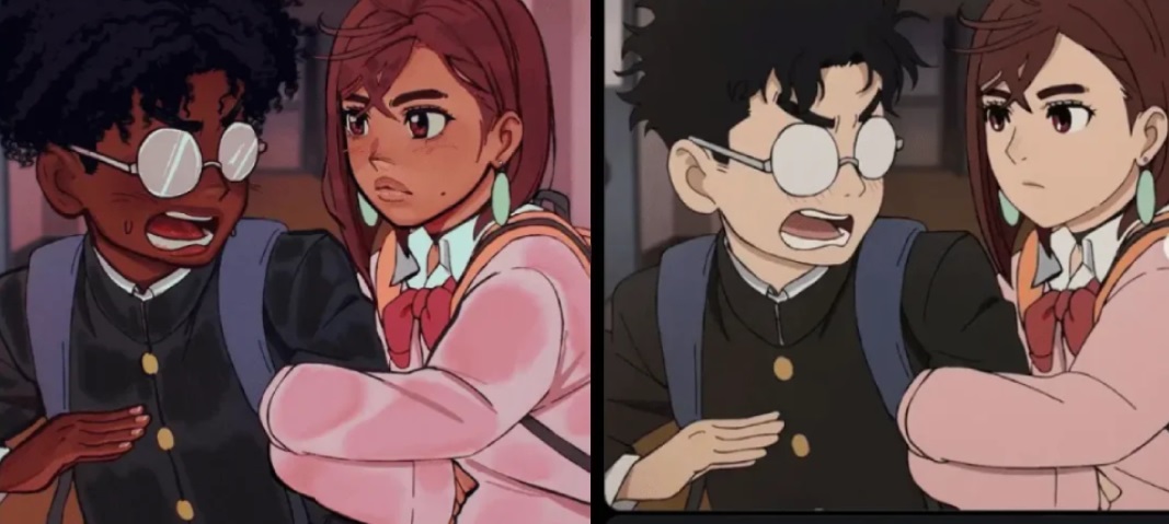 Tranh Cãi Xung Quanh Việc "Tẩy Màu Da" Nhân Vật trong Anime Dandadan