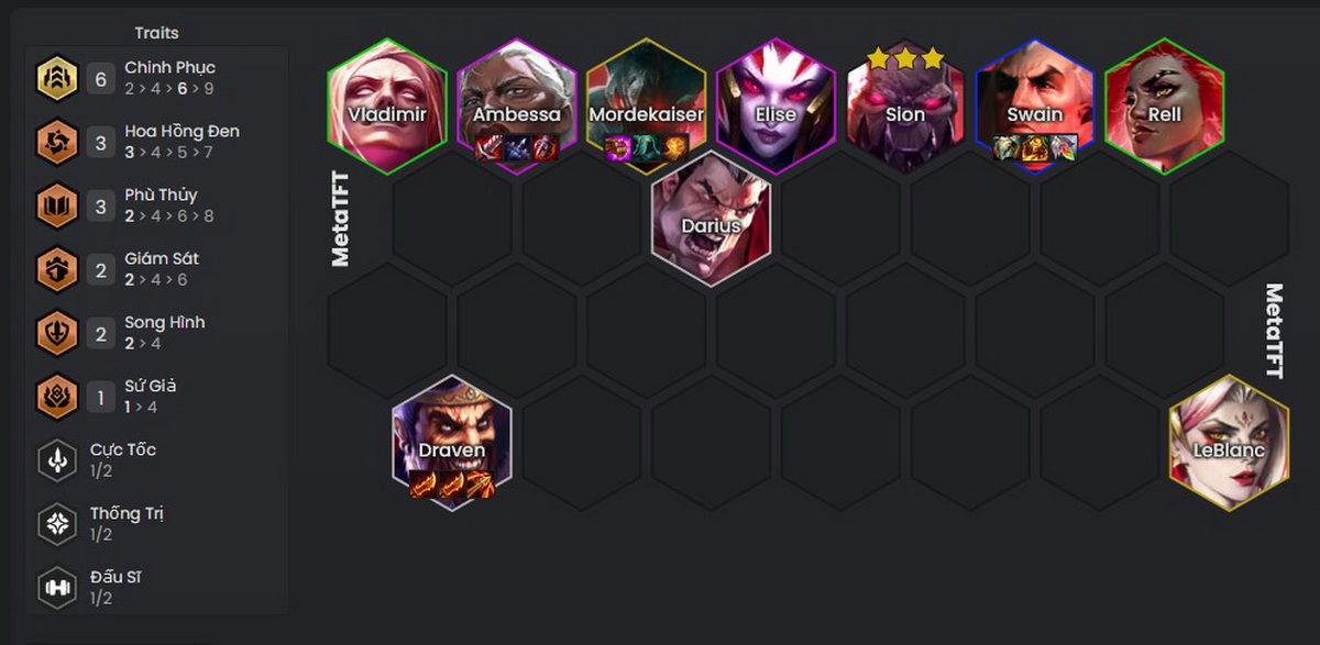 DTCL Mùa 13: Hướng dẫn đội hình Chinh Phục đa hệ tộc mạnh nhất rank Thách Đấu