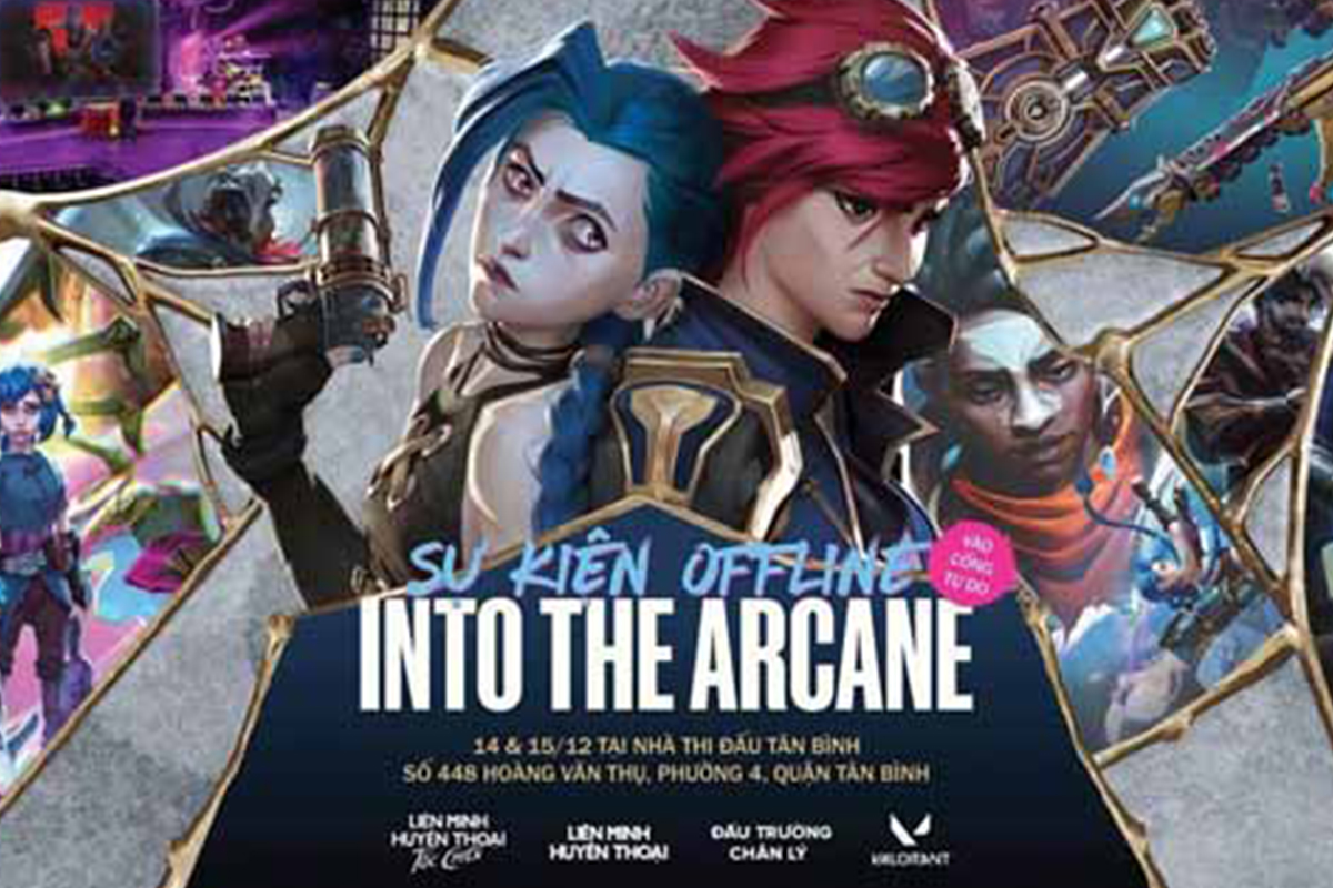 Hơn 7.000 người hâm mộ khám phá vũ trụ Arcane, cùng đắm chìm trong thế giới game của Riot do VNGGames phát hành