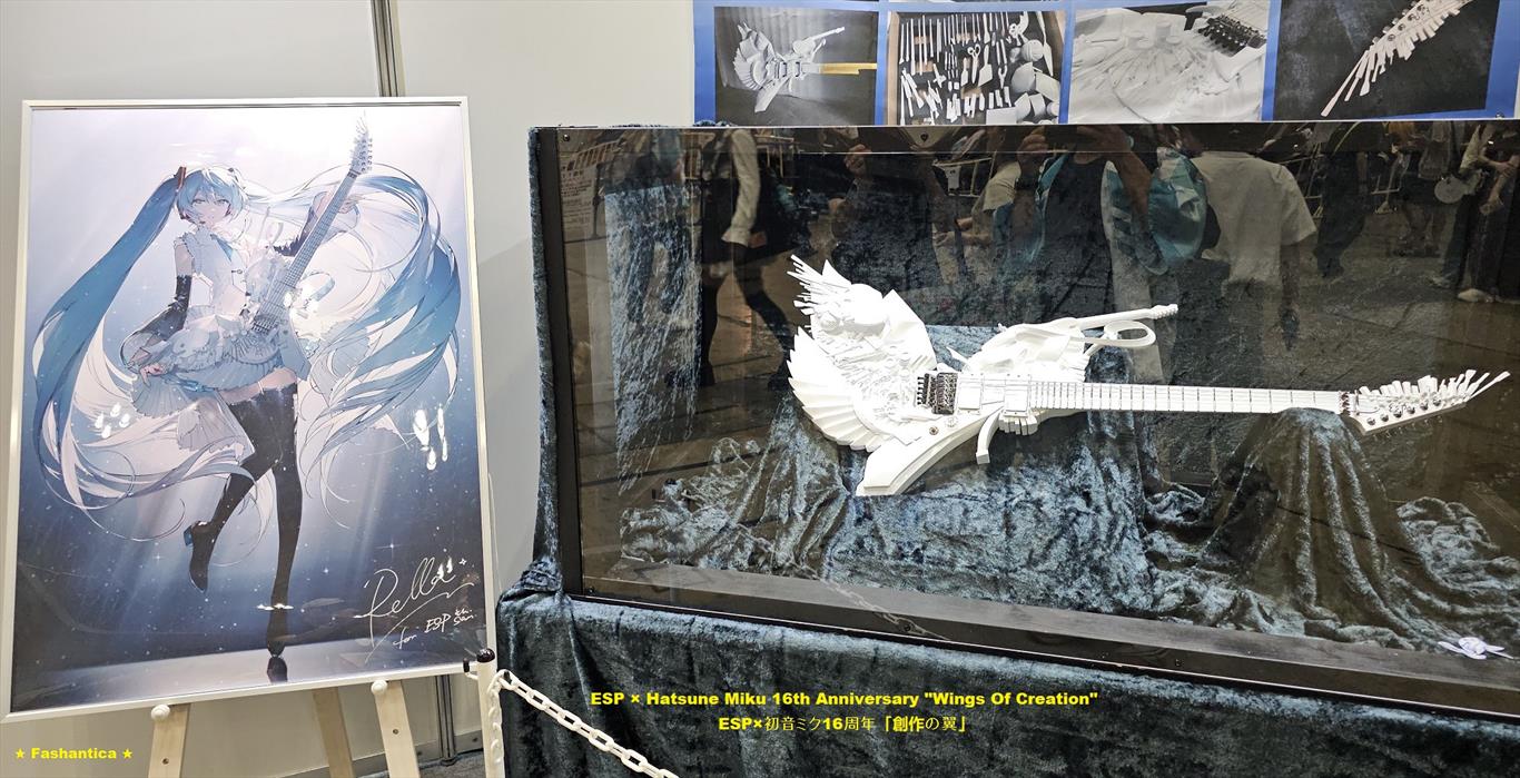 Cận cảnh "Wings of Creation" - Cây đàn độc nhất từ lễ kỷ niệm 16 năm Hatsune Miku