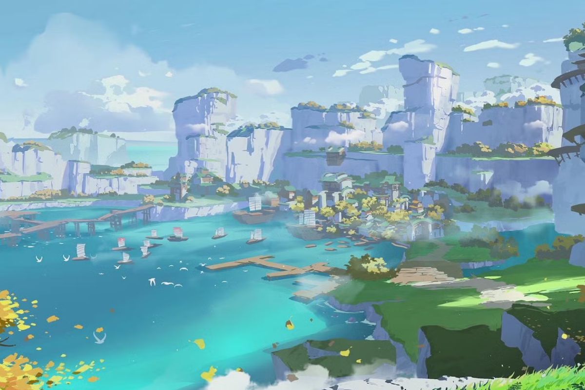 Game Thủ Genshin Impact Dùng “Trick Lỏ” Để Tính Toán Chiều Rộng Lục Địa Teyvat