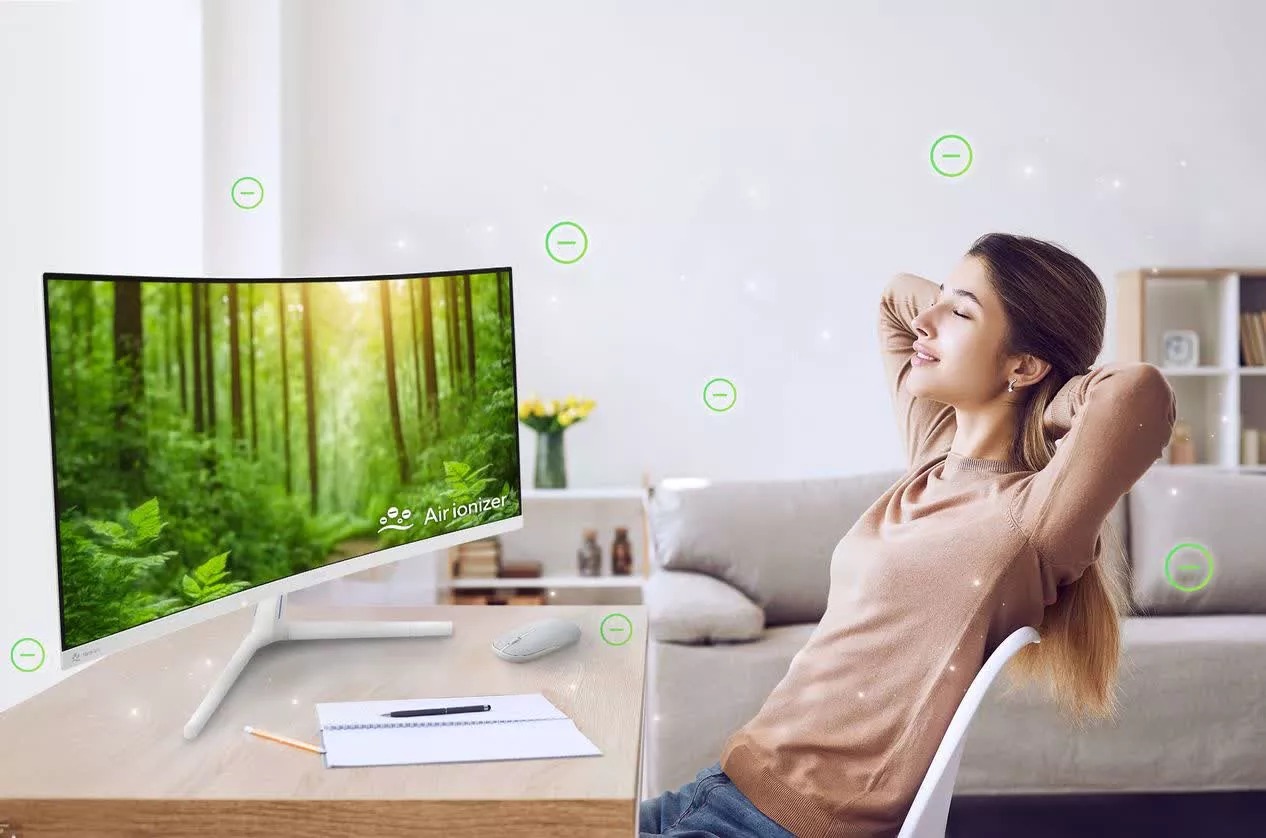 Asus ra mắt màn hình VU Air Ionizer: Lọc không khí, giá từ 3 triệu đồng