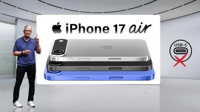 iPhone 17 Air sẽ không sử dụng cổng USB-C? 