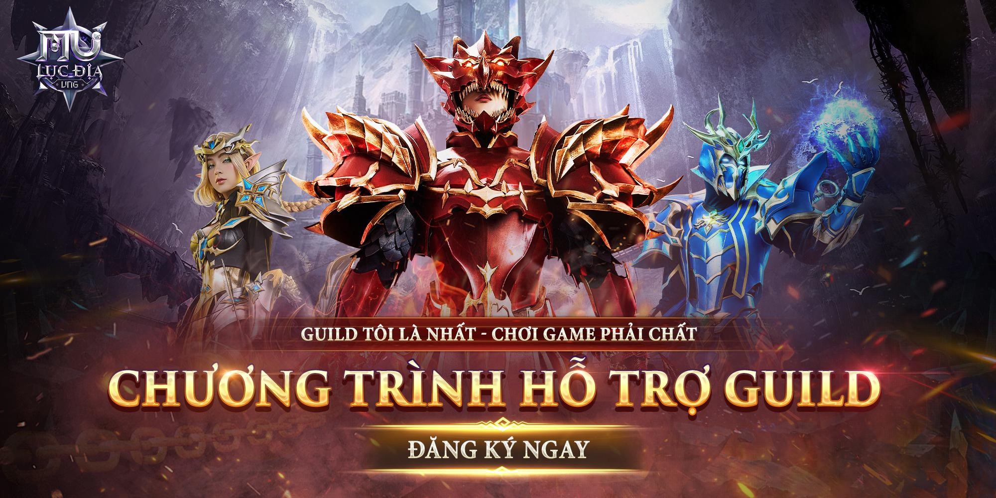 MU Lục Địa VNG Chơi Lớn, Tặng Triệu Quà Giá Trị Cho Các Guild Khi Thành Lập
