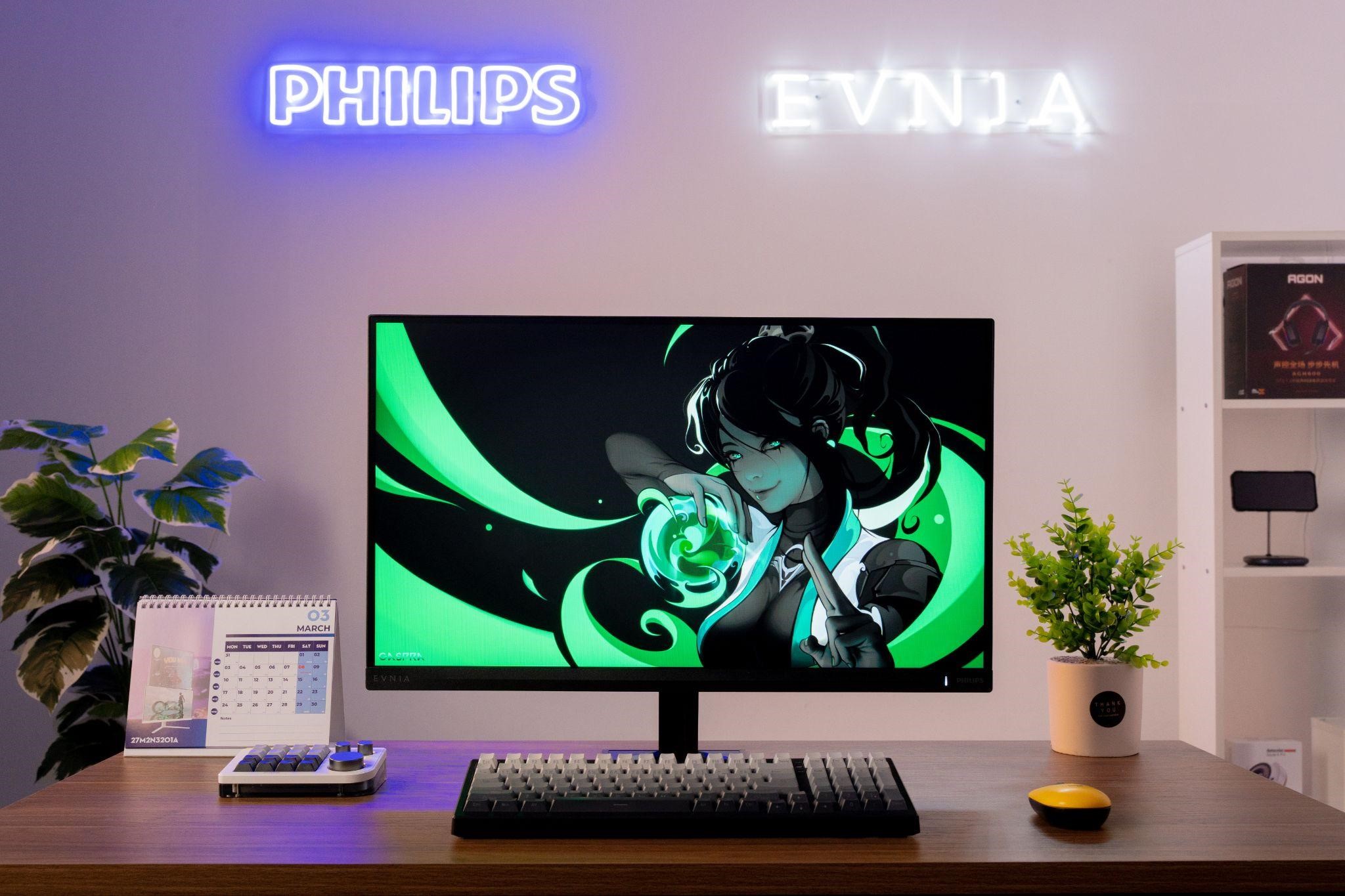 Philips ra mắt màn hình gaming Evnia 27M2N3200FQ 27_ 200Hz, tốc độ 0.3ms