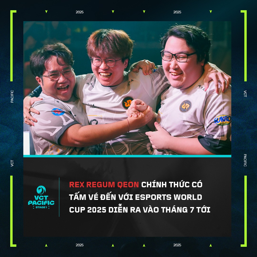 VALORANT: RRQ Vượt Qua PRX, Crazyguy Cùng Đồng Đội Giành Vé Đến EWC 2025