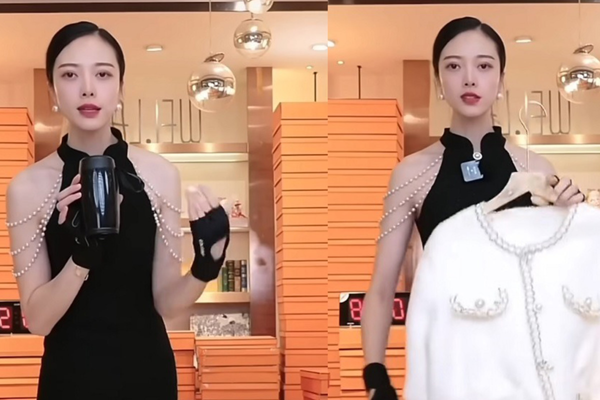 Nữ streamer với phong cách bán hàng độc lạ gây sốt tại xứ tỷ dẫn khiến cộng đồng chú ý