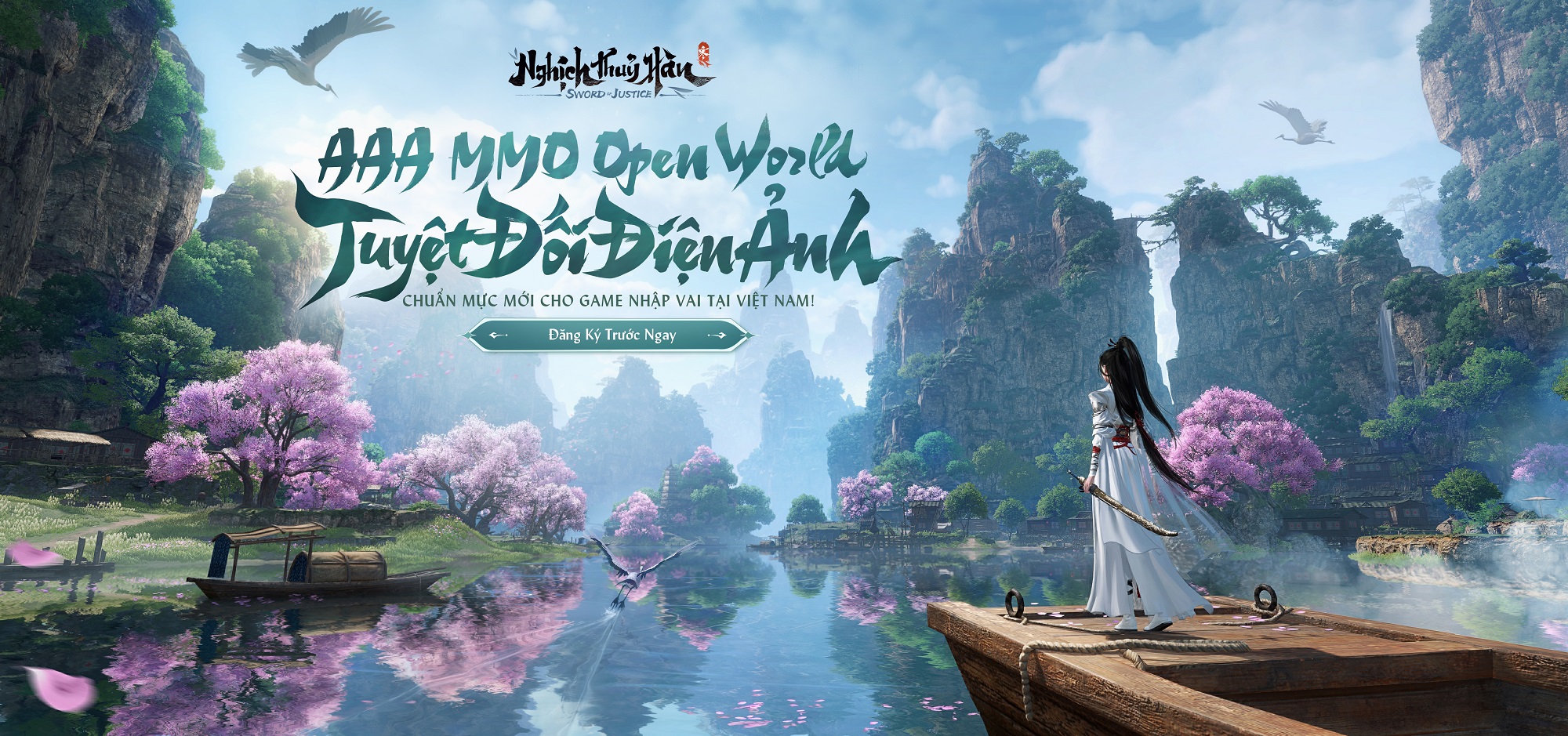 VNGGames Công Bố Sẽ Chính Thức Phát Hành Nghịch Thủy Hàn Tại Việt Nam