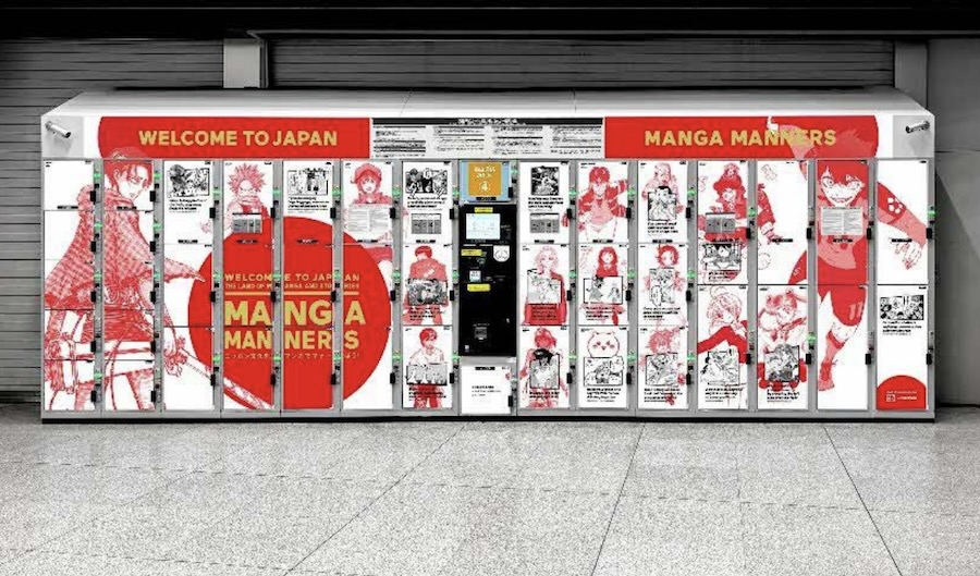 Nhân vật Manga tham gia chiến dịch Manga Manners “dạy lễ” cho du khách