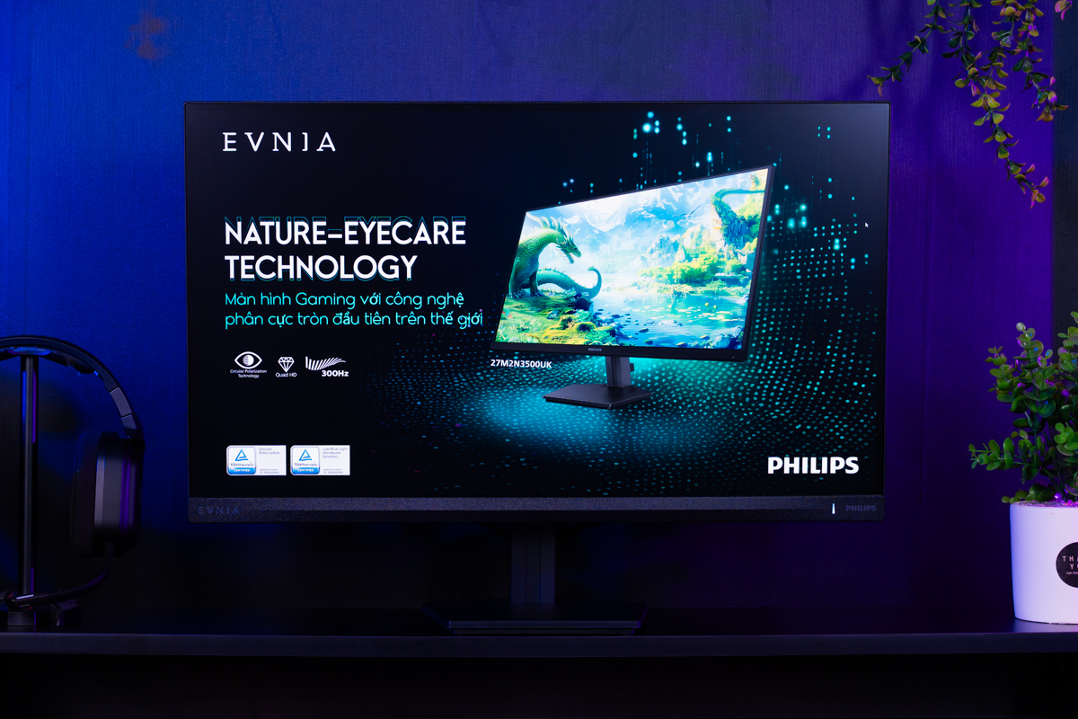 Evnia Ra Mắt Màn Hình Gaming 27M2N3500UK Đầu Tiên Trên Thế Giới Với Công Nghệ Phân Cực Tròn Và Chăm Sóc Mắt Tự Nhiên