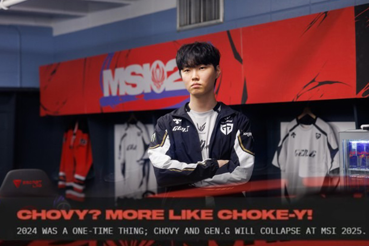 LMHT: Riot Games nhận chỉ trích nặng nề khi có hành động mỉa mai Chovy tại MSI 2025