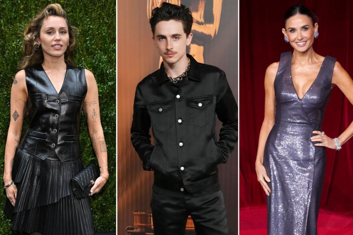 Miley Cyrus, Timothée Chalamet, Demi Moore Và Shaquille O’Neal Sắp Nhận Sao Trên Đại Lộ Danh vọng Hollywood