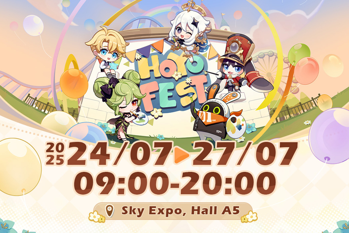 HoYo FEST 2025: Sự Kiện HoYoverse Được Mong Chờ Nhất Ở Đông Nam Á Sẽ Quay Trở Lại Vào Tháng 7!