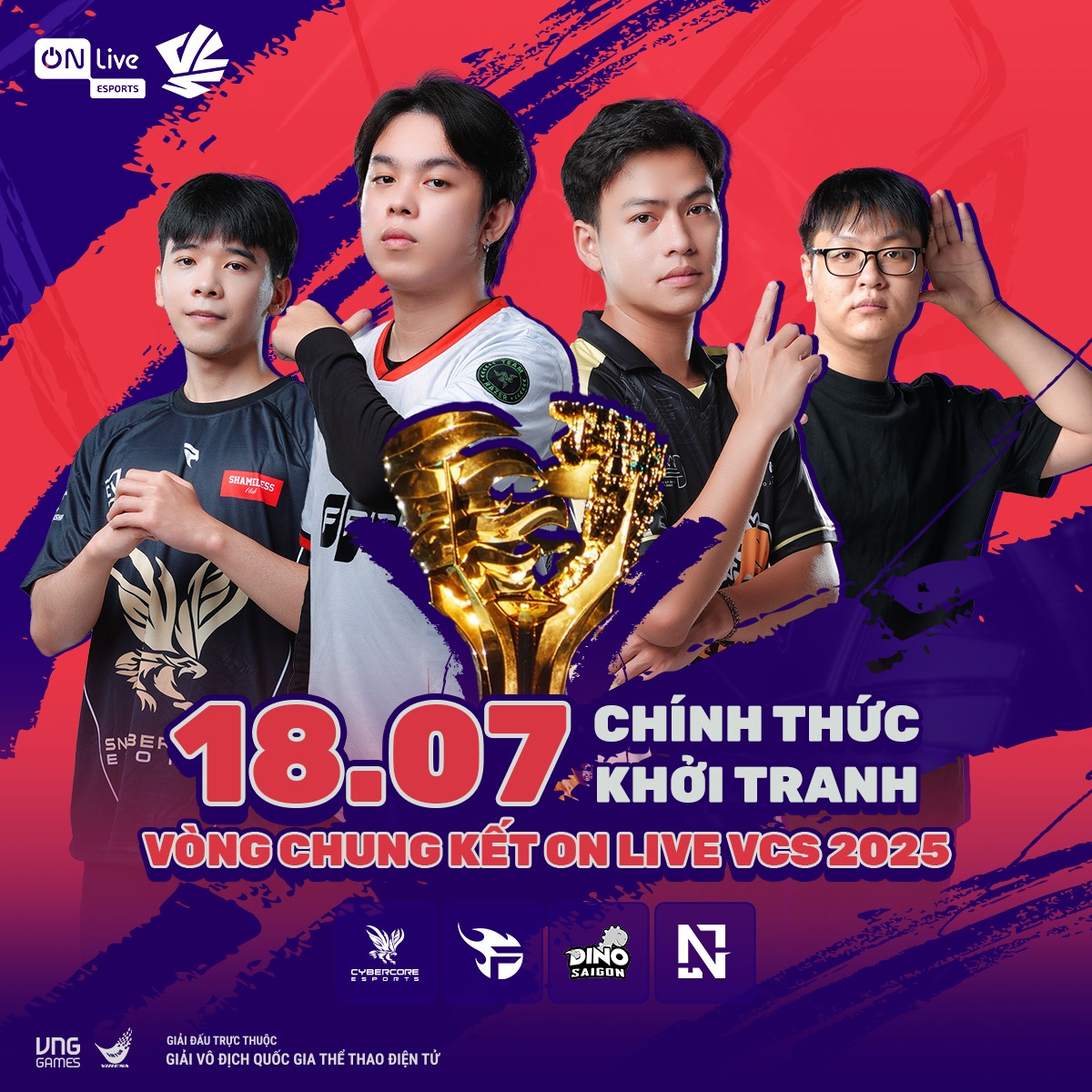 Vòng Chung Kết ON Live VCS 2025 Mùa Hè Đã Sẵn Sàng Chờ Đón Tân Vương Mới