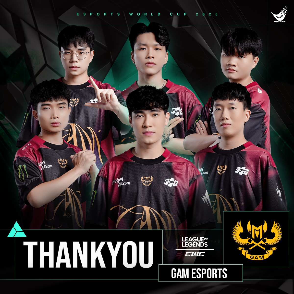 Esports World Cup 2025: GAM Esports Kết Thúc Hành Trình Sau Thất Bại Trước CFO