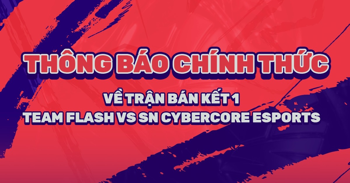 LMHT: Team Flash Bất Ngờ Rút Lui Khỏi Vòng Chung Kết ON Live VCS 2025