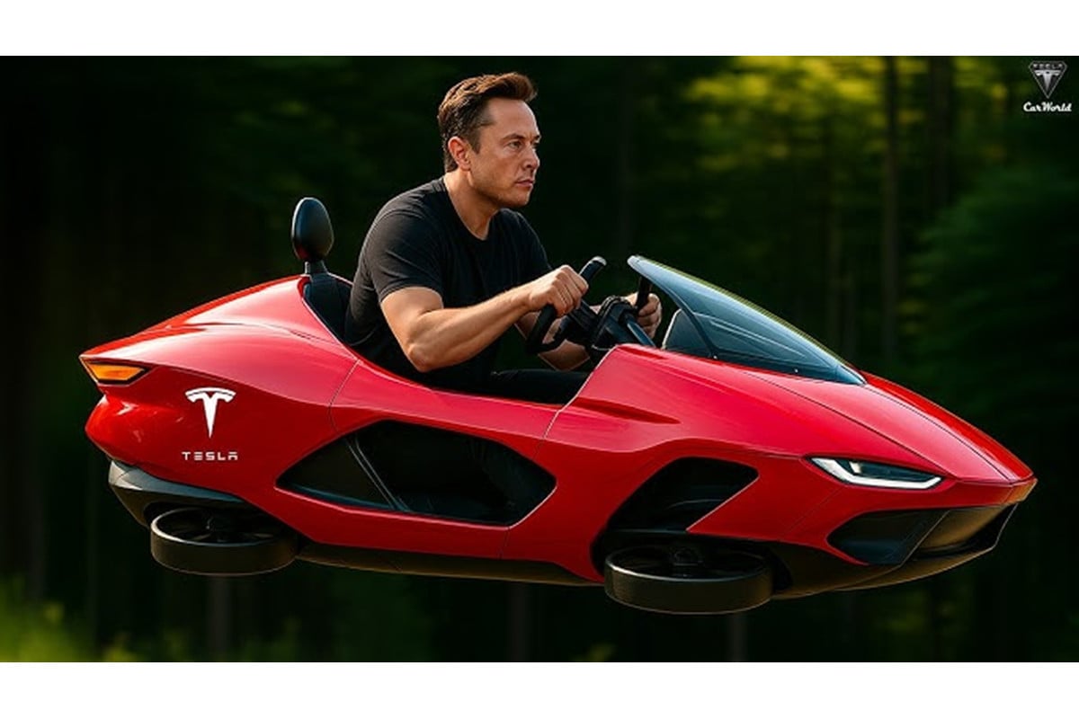 Elon Musk bị người Ấn Độ chế giễu Tesla sẽ thành ô tô bay khi lái trên đường đầy ổ gà