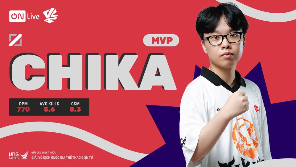 LCP 2025: Tài Năng Trẻ Chika Quay Trở Về Đội Hình Chính Của MVKE