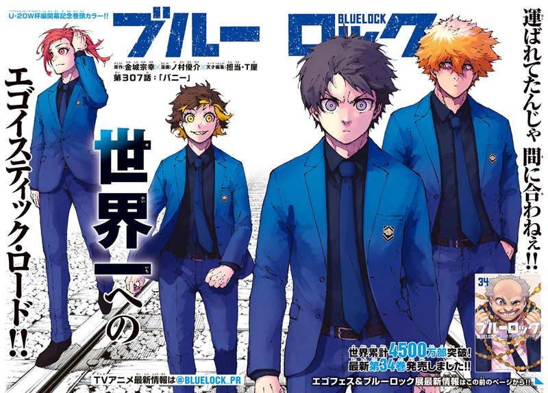 Spoiler Blue Lock Chap 312: U20 World Cup Chính Thức Bắt Đầu