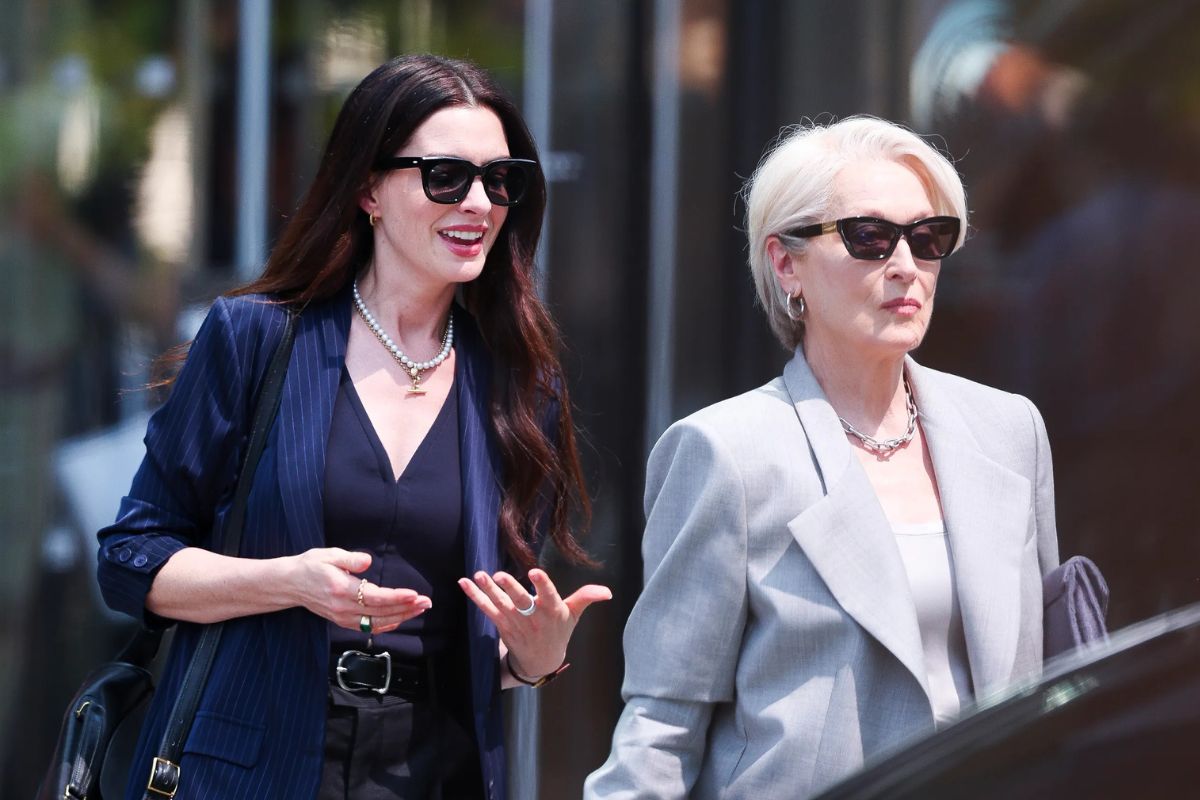 Những Hình Ảnh Rò Rỉ Của Devil Wears Prada 2 Lan Truyền Vì Paparazzi