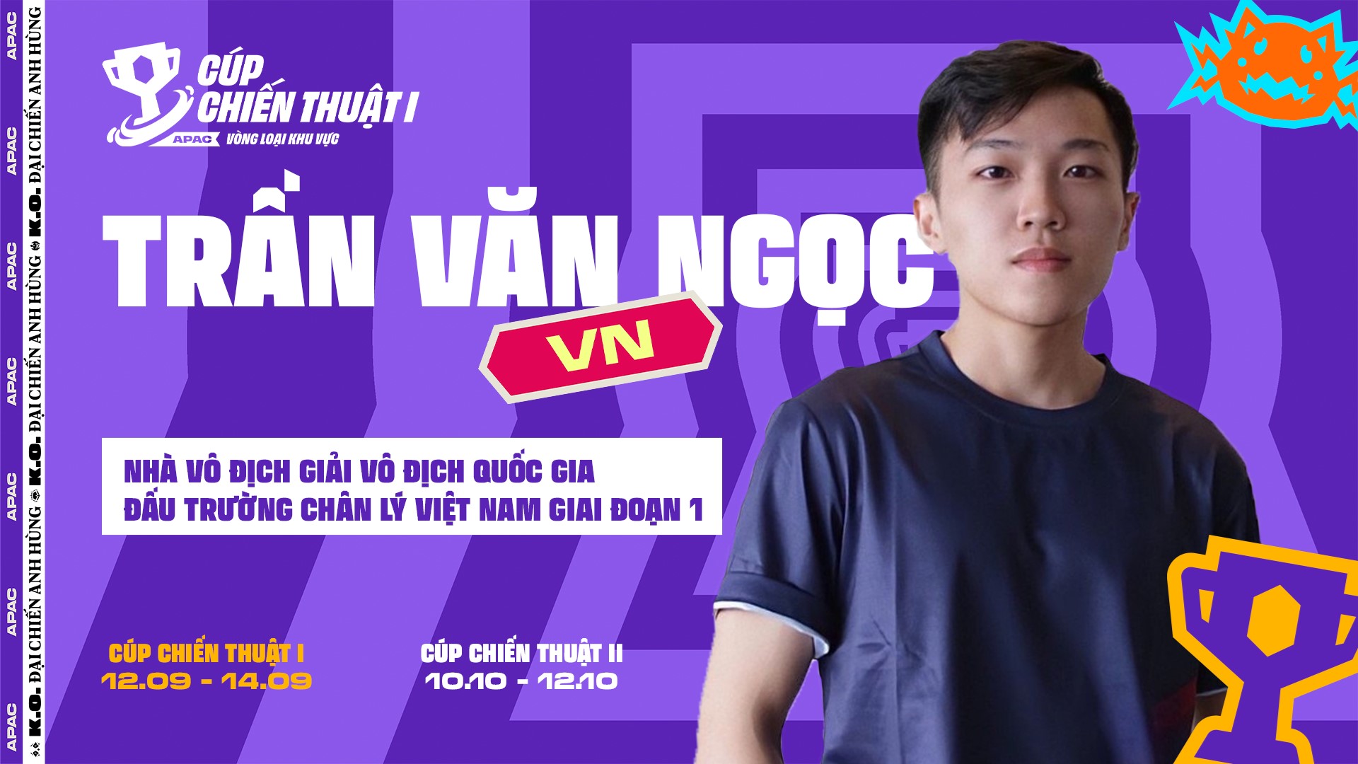 Giải Vô Địch Quốc Gia Đấu Trường Chân Lý Việt Nam: VĐV Trần Văn Ngọc Vô Địch Giai Đoạn 1
