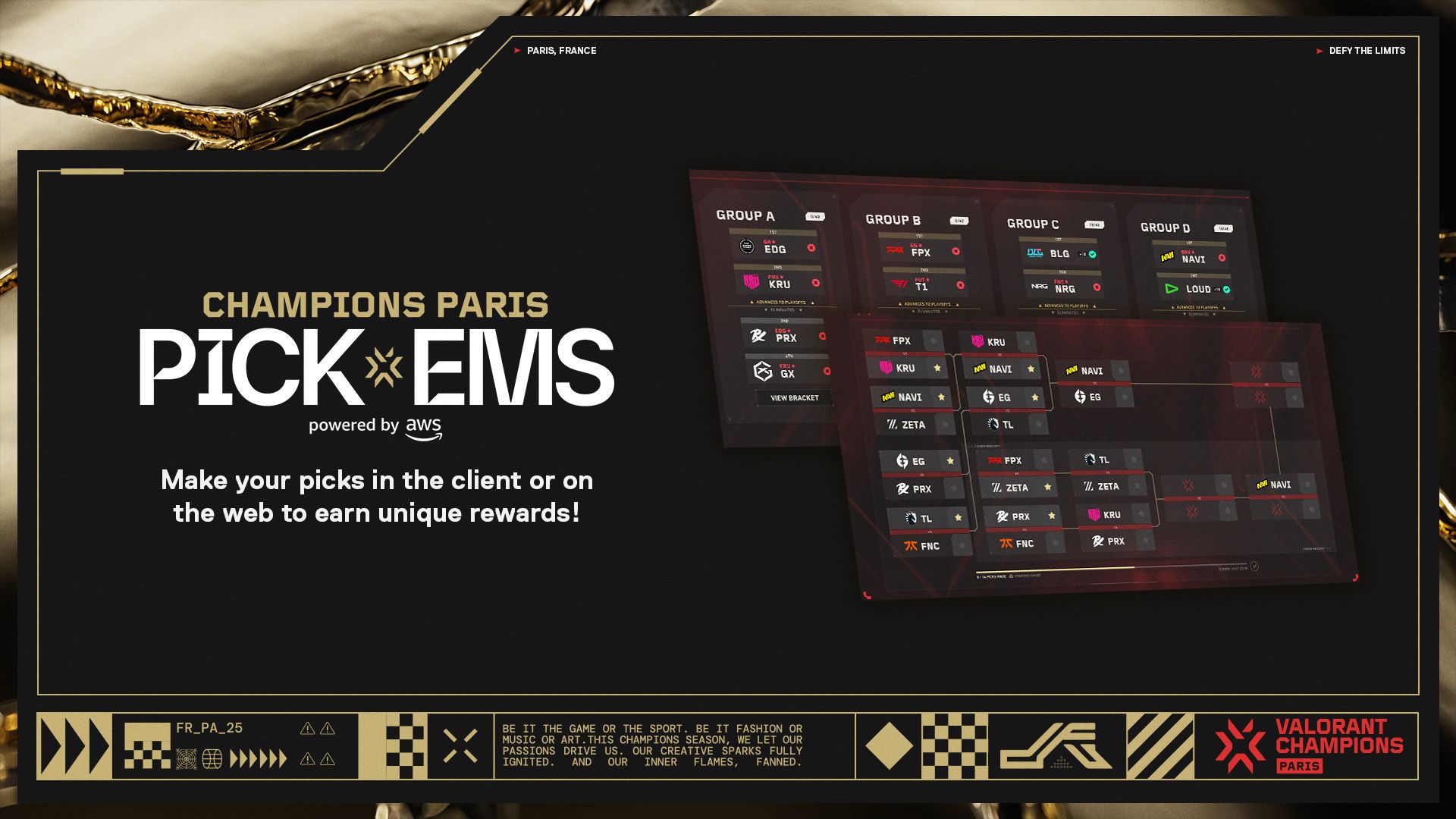 VALORANT Champions 2025: Cơ Hội Cuối Cùng Để Tham Gia Pick'em Và Nhận Quà