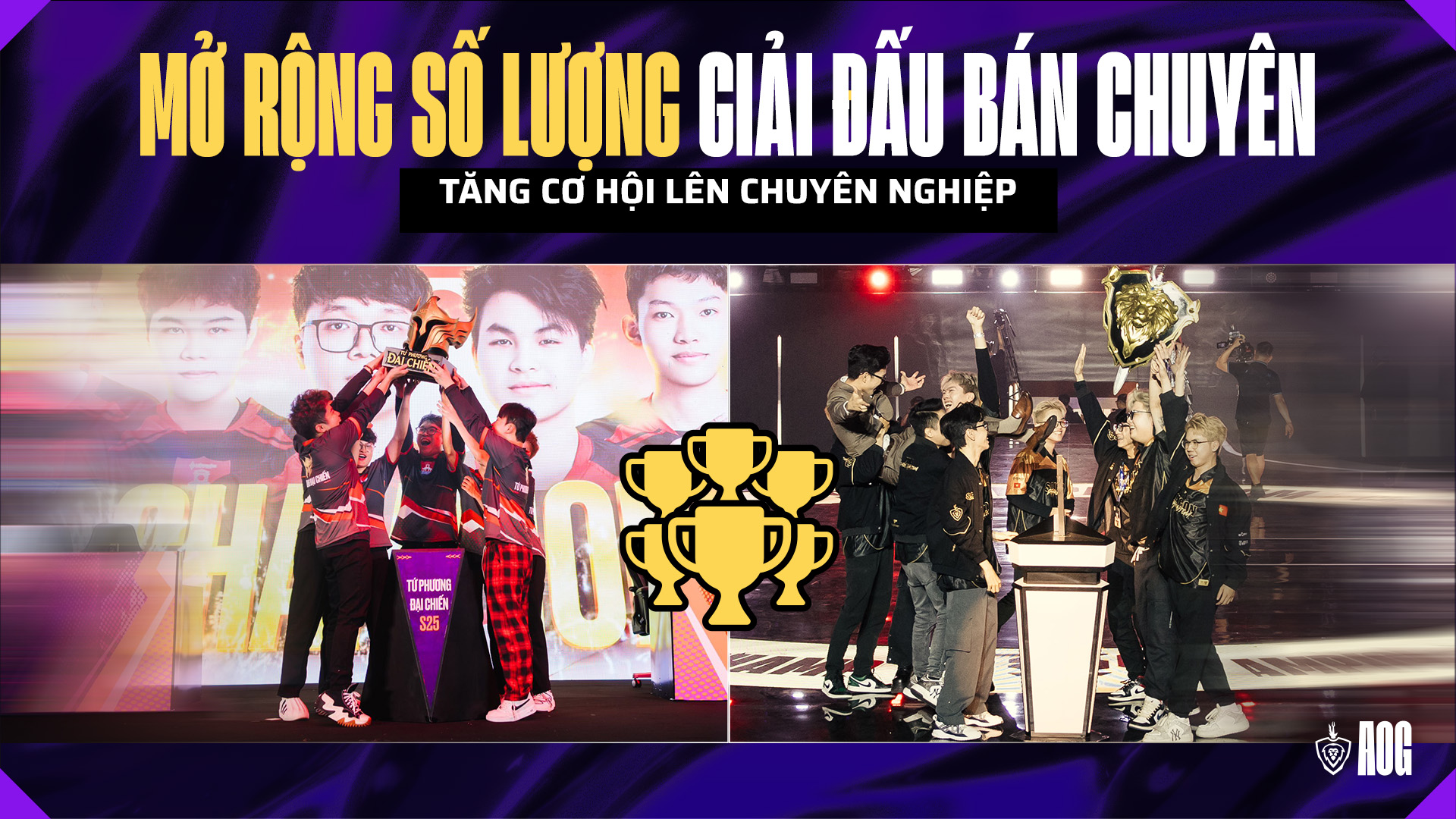 Đấu Trường Danh Vọng Công Bố Thay Đổi Lớn: Chuyển Sang Giải Đấu Theo Thể Thức Xét Tuyển Từ Mùa Xuân 2026